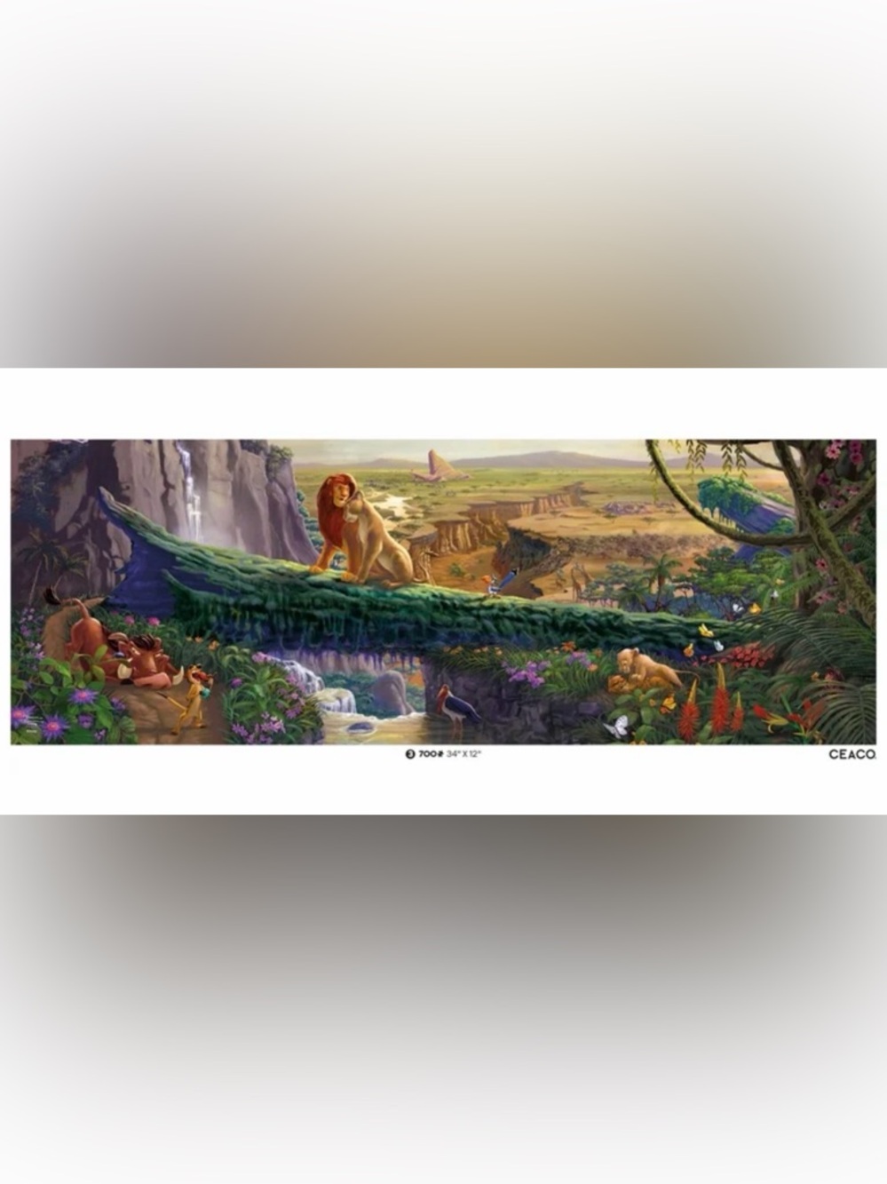 Disney Puzzles Featuring Bright Yellow Circus Tent and Nighttime Village Scenes - Picture 4 of 6
